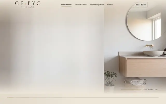 Siden roskilde hos CF Byg